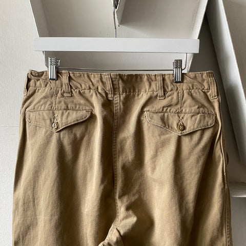 50's Army Khakis - 34” x 31”
