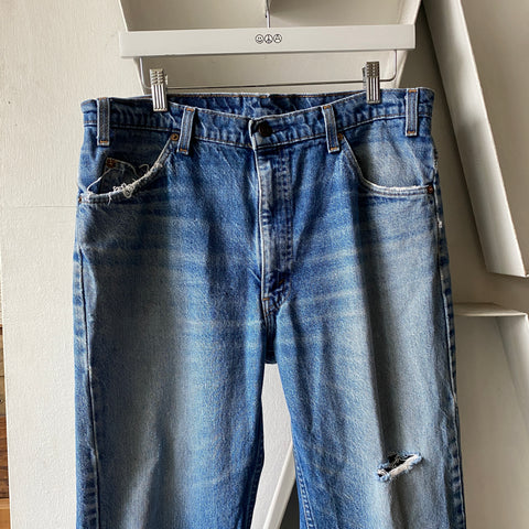 80's Levi’s Orange Tab 505 - 35” x 29”