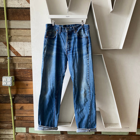 80's Levi’s Redline 501 - 33” x 32”