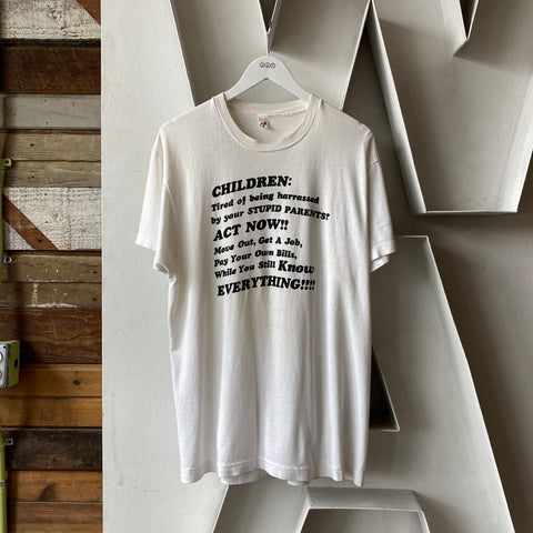 80's Boomer Tee - XL