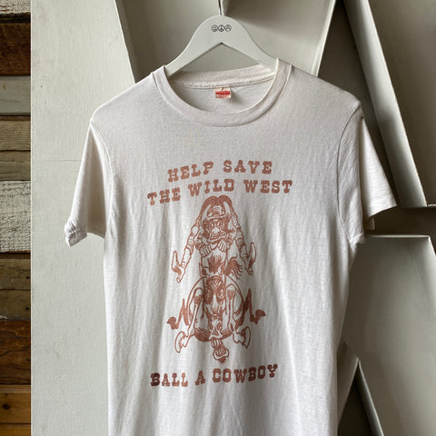 70's Save The West Tee - Large