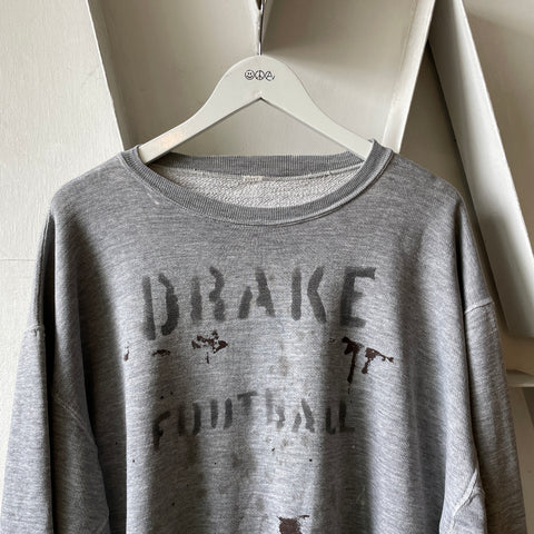 60’s Drake Football Sweatshirt - 2XL