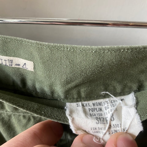 60's Women’s Poplin Pants - 23” x 32.5”