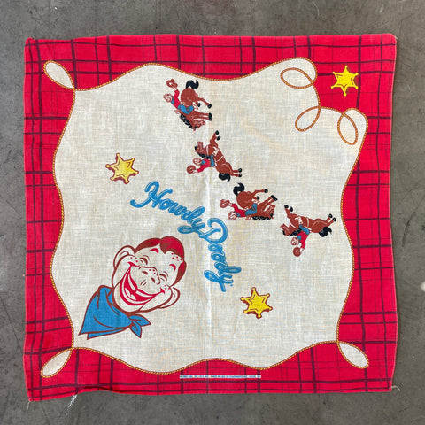 80’s Howdy Doody Bandana - OS