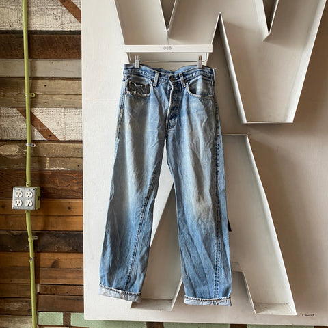 80's Levi’s Redline 501 - 30” x 30.5”
