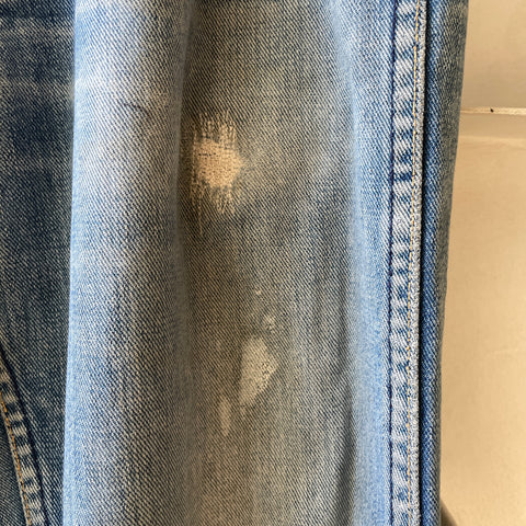 70’s Repaired Wrangler Denim - 26” x 33”