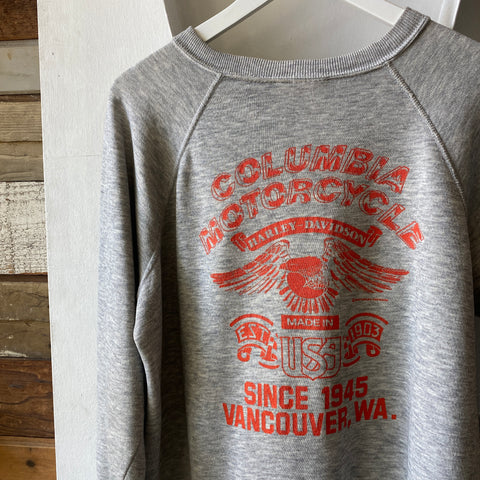 80's Harley Sweatshirt - XL