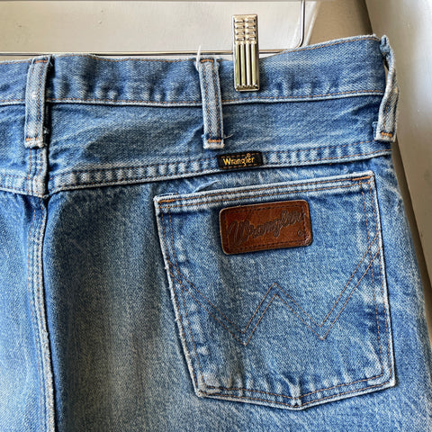 90’s Wrangler Denim - 34” x 28”
