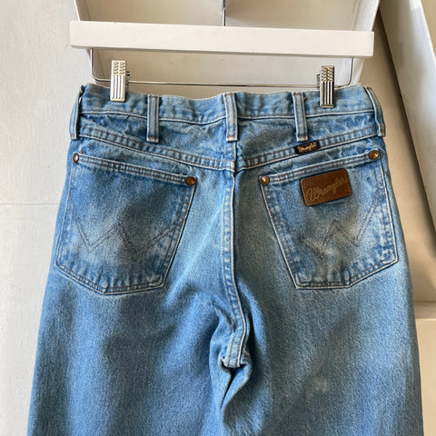 80’s Faded Wrangler Denim - 26” x 30”