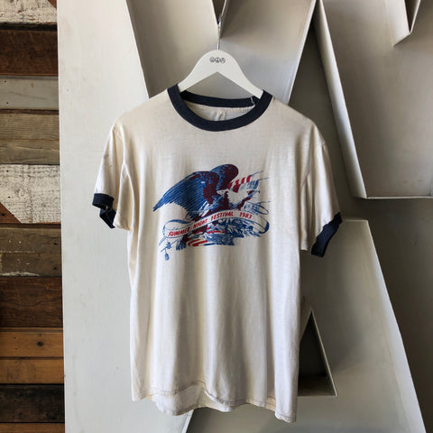 1983 Band Ringer Tee - Large