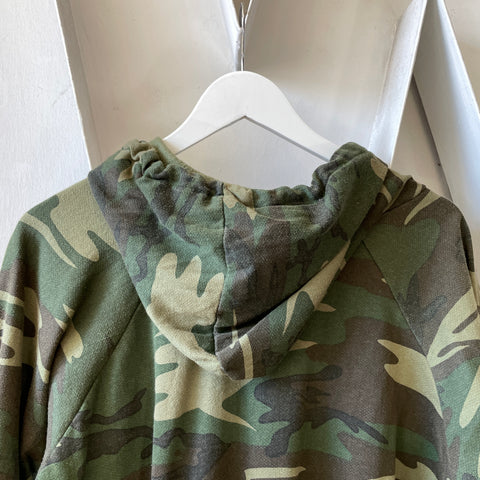 80’s Camo Hoodie - Large