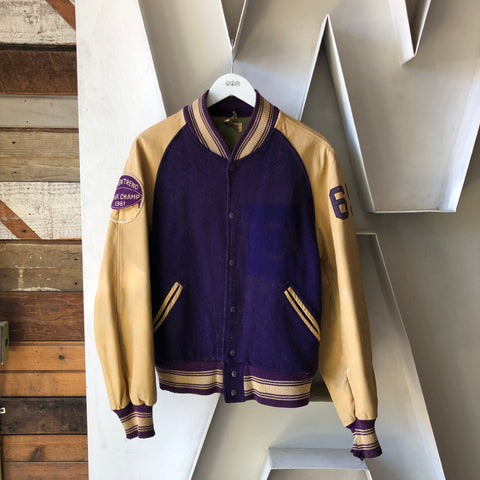 60's Varsity Jacket - Large