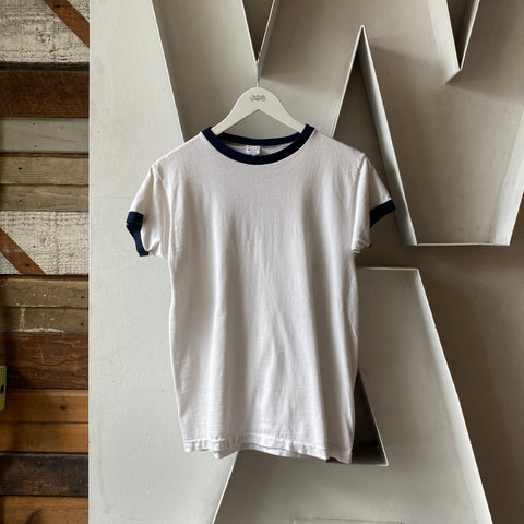 80's Champion Ringer Tee - Small