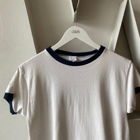 80's Champion Ringer Tee - Small