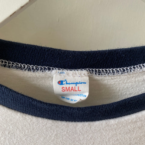 80's Champion Ringer Tee - Small