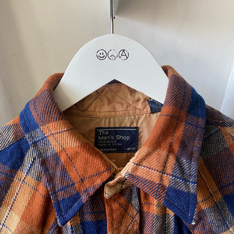 70’s Snap Flannel - Large