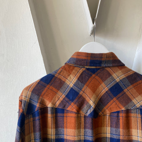 70’s Snap Flannel - Large