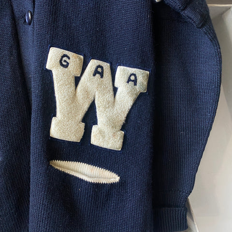 70's Varsity Cardigan - Medium