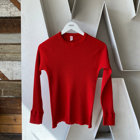 80's Red Thermal - Small