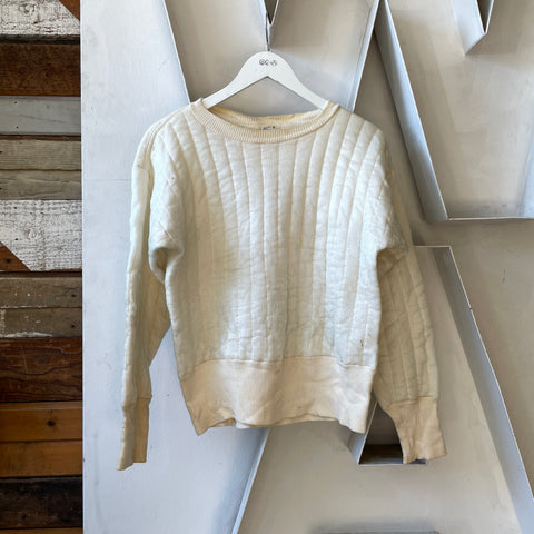 60’s Thermal Sweatshirt - Small