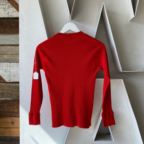 80's Red Thermal - Small