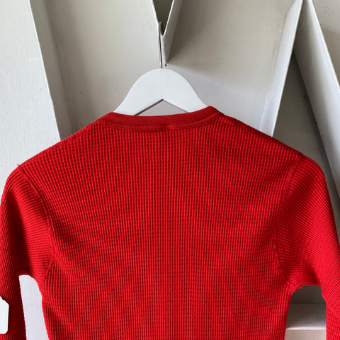 80's Red Thermal - Small