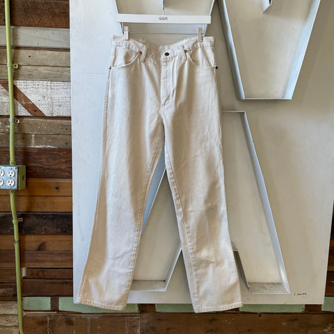 80’s Cream Wrangler Denim - 32” x 32”