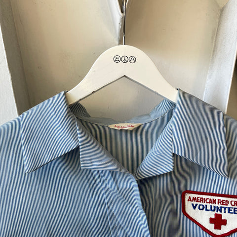60’s Red Cross Work Shirt - Medium