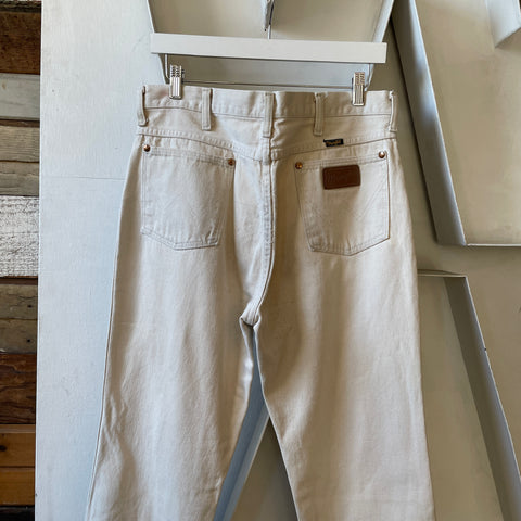 80’s Cream Wrangler Denim - 32” x 32”