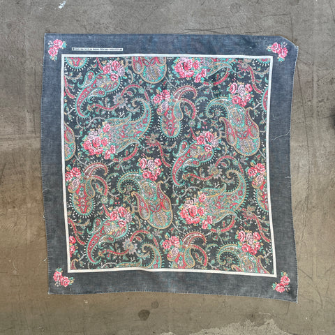 70’s Faded Paisley Bandana - OS