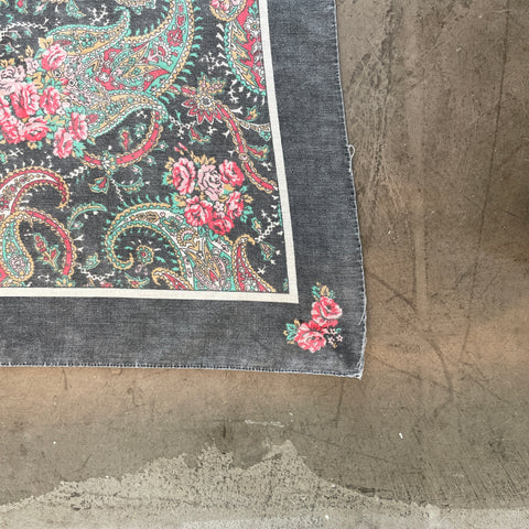 70’s Faded Paisley Bandana - OS
