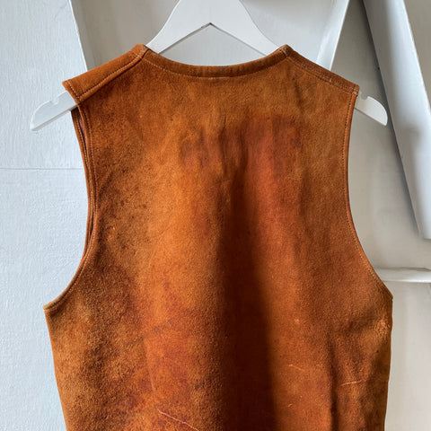 40’s Cowhide Sidebuckle Vest - Medium