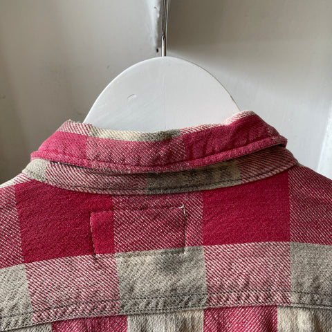 60’s Scofield Thrashed Plaid Shirt - Medium