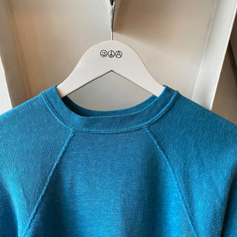 80's Blue Crewneck - Small