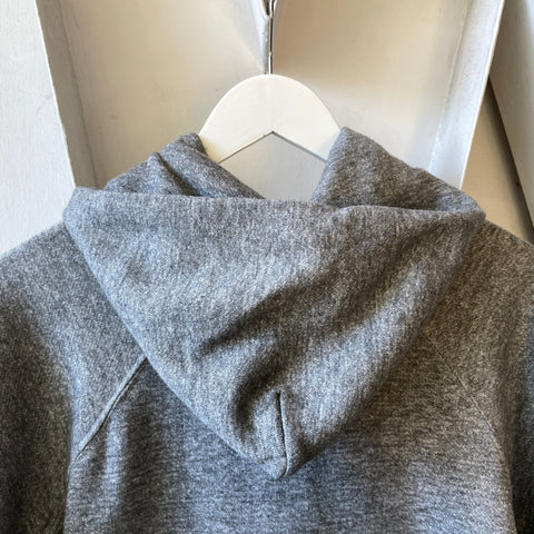 70’s Heather Grey Hoodie - Medium