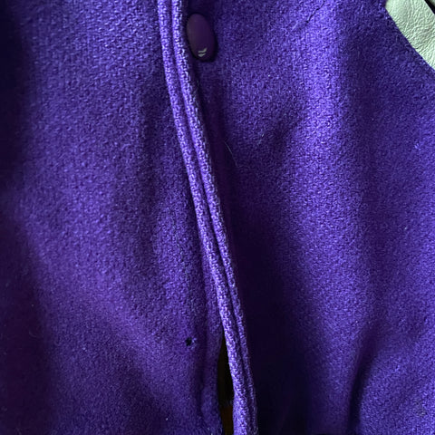 70's Oregon Athletic Varsity Jacket - Large
