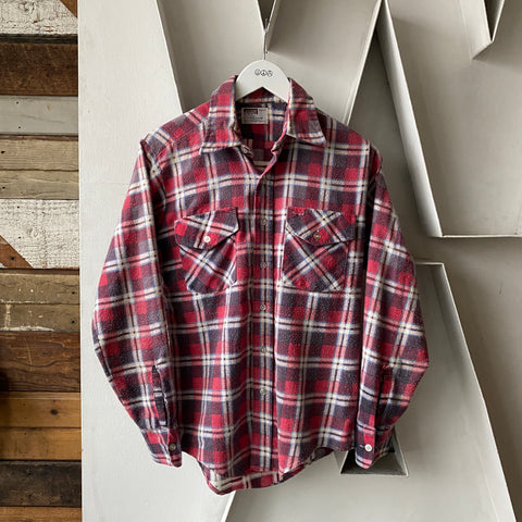 70's Montgomery Ward Cotton Flannel - Small