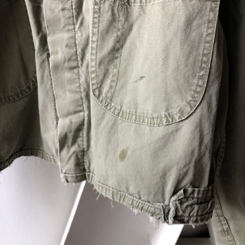 70's Cropped Army Jacket - Med/Large