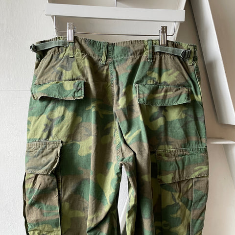 60’s Military Class 2 Poplin Camo Trousers - 34” x 28”