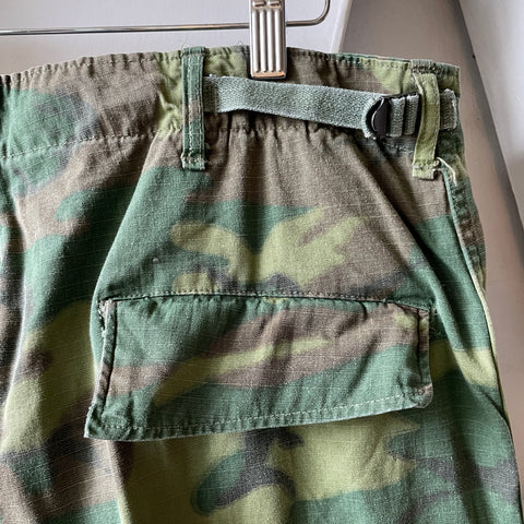 60’s Military Class 2 Poplin Camo Trousers - 34” x 28”
