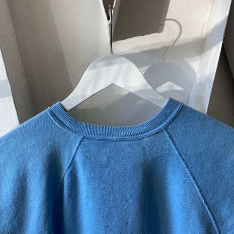 60's Short Sleeve Raglan Sweatshirt - Large