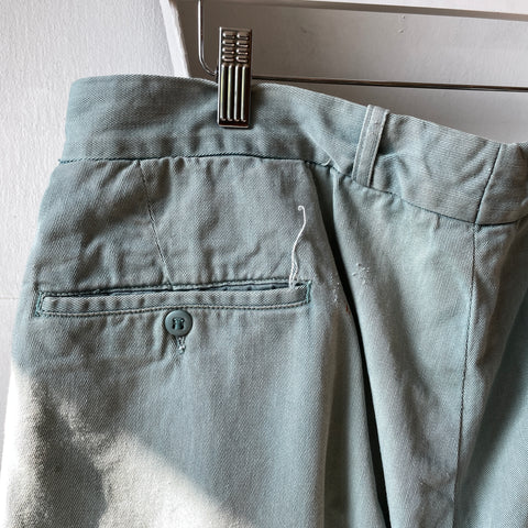 50’s Repaired Cotton Trousers - 35” x 28.5”