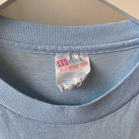 90's Paper Thin Construction Tee - Large