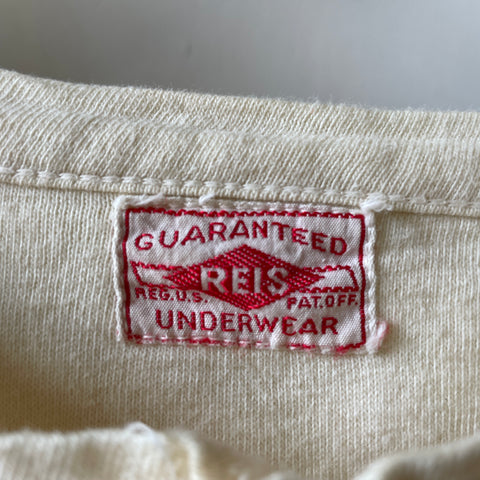 30’s Short Sleeve Henley - Large