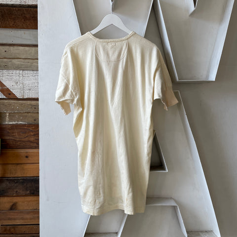 30’s Short Sleeve Henley - Large