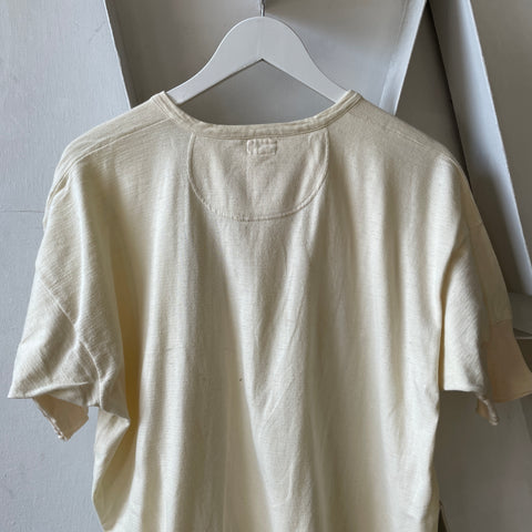 30’s Short Sleeve Henley - Large