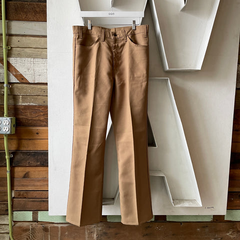 70’s Levi’s Poly Flares - 33” x 30.5”