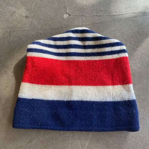 70's Striped Beanie - OS