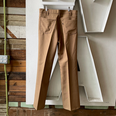 70’s Levi’s Poly Flares - 33” x 30.5”