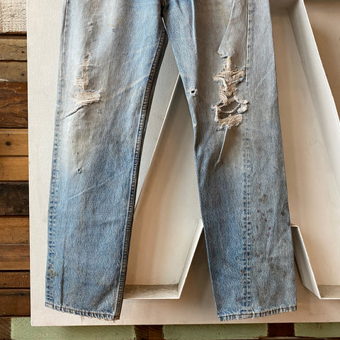 80's Levi’s 501 - 33” x 33”